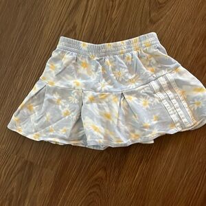 Adidas Floral Skort Size 6x